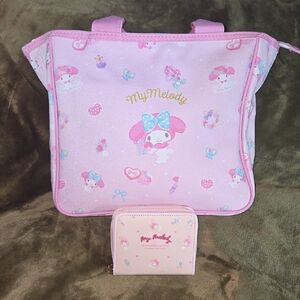 Sanrio My Melody Pink Purse And Wallet